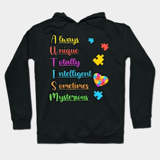 Unique Autism Awareness Youth Kids Hoodie